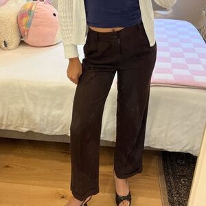 Express brown trousers